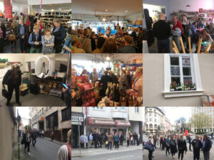 Am Nachmittag standen Besuche bei OCW-Händlern an – Gelegenheit auch für den Einkauf von Souvenirs, Fotos: LCA, Wifö Wuppertal