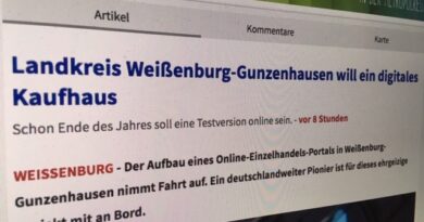 nordbayern.de berichtet erstmals über das geplante Portal in-altmühlfranken.de (Foto: screenshot, AH)